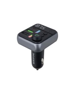 Fm-модулятор Borofone BC50 PD20W+QC3.0 BT 5.4 Total 38W Bluetooth Чорний (Black)