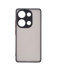 Чохол накладка для Xiaomi Redmi Note 14S Frame MakeFuture Чорна (Black)