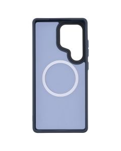 Чохол накладка для Samsung S25 Ultra WAVE Matte Insane MagSafe Синя (Midnight Blue)