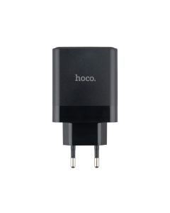 Зарядний пристрій Hoco C127A (1 USB-C + 3 USB) PD45W Чорний (Black)