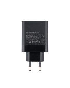 Зарядний пристрій Hoco C127A (1 USB-C + 3 USB) PD45W Чорний (Black)
