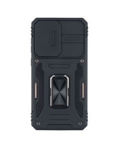 Чохол накладка для Samsung A36/A56 Camshield Army Ring Чорна (Black)