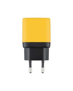 Зарядний пристрій Veron TC-35 GaN 40W (2 USB-C) Жовтий (Yellow)
