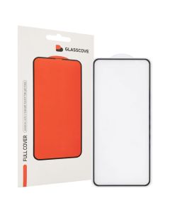 Защитное стекло для Samsung A71 Glasscove 3D Черное (Black)