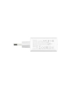 Зарядний пристрій Acefast A13 PD65W (2 USB-C + 1 USB) + кабель Type-C to Type-C Білий (White)