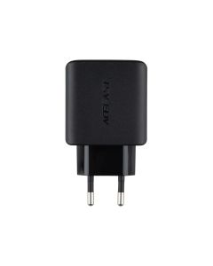Зарядний пристрій Acefast A49 GaN (2 USB-C) PD 35W Чорний (Black)