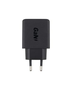 Зарядний пристрій Acefast A69 GaN (USB-C + USB) PD 30W Чорний (Black)