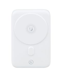 PowerBank 10000 mAh XO PR211 with MagSafe Wireless 15W Білий (White)