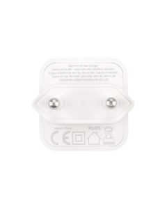 Зарядний пристрій Usams US-CC189 (1 USB-C + 1 USB) QC&PD3.0 30W Білий (White)