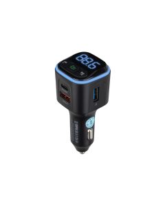 Fm-модулятор Gelius Tune GP-FMT051 PD/QC 36 Watt Bluetooth Чорний (Black)