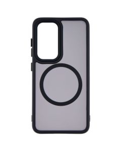 Чохол накладка для Samsung S23 WAVE Matte Insane MagSafe Чорна (Black)