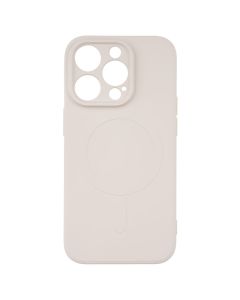 Чохол накладка для iPhone 14 Pro WAVE Colorful Case Magnetic Ring Рожева (Beige)