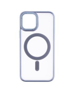 Чехол накладка для iPhone 12/12 Pro Proove Blur Case MagSafe Синий (Sierra Blue)