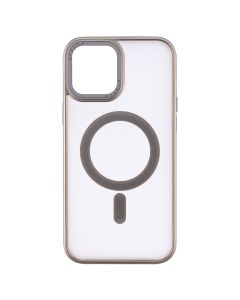 Чехол накладка для iPhone 12 Pro Max Proove Blur Case MagSafe Серый (Natural Titanium)