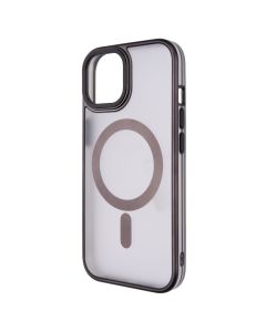 Чехол-накладка для iPhone 15 Proove Blur Case MagSafe Черный (Black)