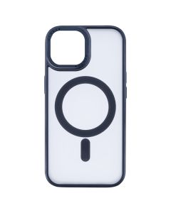 Чохол-накладка для iPhone 15 Proove Blur Case MagSafe Синя (Midnight Blue)