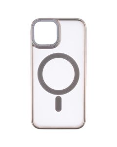 Чехол накладка для iPhone 14 Proove Blur Case MagSafe Серый (Natural Titanium)