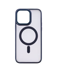 Чехол для iPhone 14 Pro Max Proove Blur Case MagSafe Синий (Midnight Blue) !