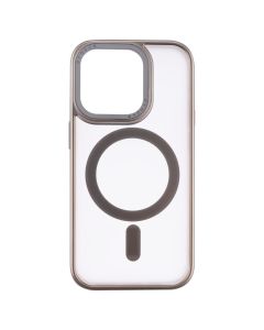 Чехол-накладка для iPhone 14 Pro Proove Blur Case MagSafe Серый (натуральный титан)