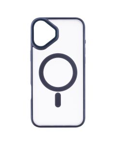 Чохол накладка для iPhone 16 Plus Proove Blur Case MagSafe Синя (Midnight Blue)