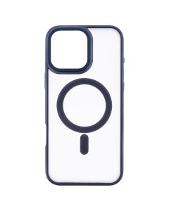 Чехол накладка для iPhone 16 Pro Max Proove Blur Case MagSafe Синий (Полуночный синий)