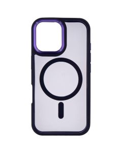 Чохол накладка для iPhone 16 Proove Clear Essence Case MagSafe Фіолетова (Deep Purple)