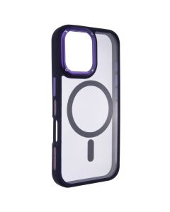 Чохол накладка для iPhone 16 Proove Clear Essence Case MagSafe Фіолетова (Deep Purple)