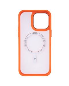 Чохол накладка для iPhone 14 Pro Max Proove Clear Essence Case MagSafe Помаранчева (Orange)