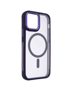 Чехол-накладка для iPhone 12/12 Pro Proove Clear Essence Case MagSafe Фиолетовый (Deep Purple)