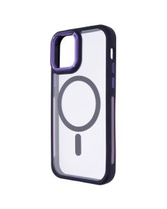Чехол-накладка для iPhone 12/12 Pro Proove Clear Essence Case MagSafe Фиолетовый (Deep Purple)