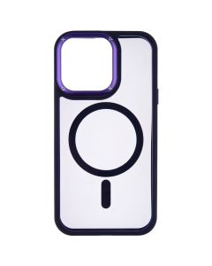 Чехол накладка для iPhone 13 Pro Proove Clear Essence Case MagSafe Фиолетовый (Deep Purple)