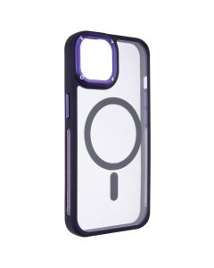 Чохол накладка для iPhone 14 Proove Clear Essence Case MagSafe Фіолетова (Deep Purple)