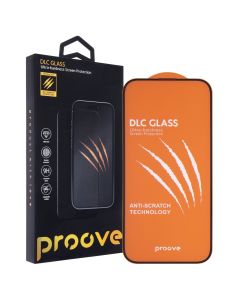 Защитное стекло для iPhone 14 Pro/15/16 PROOVE DLC 3D Черное (Black)