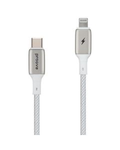USB-кабель Proove Dense Metal Type-C to Lightning 27W 1м Белый