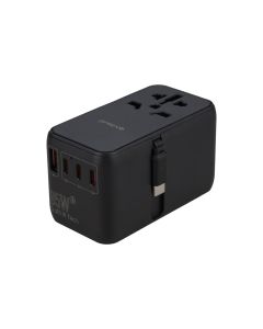 Уніварсальний адаптер Proove Trip 85W Чорний (Black)