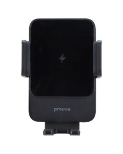 Автотримач Proove Sonic 15W з бездротовою зарядкою Чорний (Black)