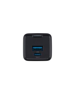 Зарядное устройство Proove Pure GaN Plus 25W (USB-C + USB) Черное (Black)