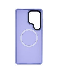 Чохол накладка для Samsung S25 Ultra WAVE Matte Insane MagSafe ФІолетова (Light Purple)
