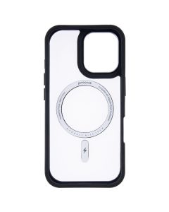 Чохол накладка для iPhone 16 Proove Clear Essence Case MagSafe Чорна (Black)