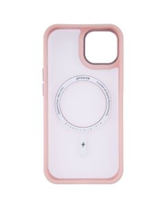 Чохол накладка для iPhone 14 Proove Clear Essence Case MagSafe Рожева (Pink Sand)