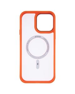 Чехол-накладка для iPhone 13 Pro Max Proove Clear Essence Case MagSafe Оранжевый (Orange)