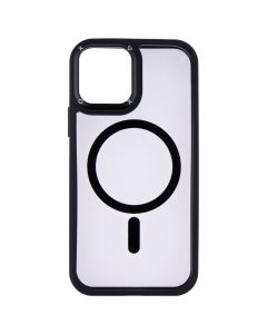 Чехол-накладка для iPhone 12/12 Pro Proove Clear Essence Case MagSafe Черный (Black)