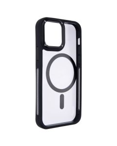 Чехол-накладка для iPhone 12/12 Pro Proove Clear Essence Case MagSafe Черный (Black)