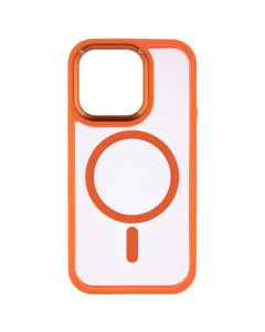 Чохол накладка для iPhone 14 Pro Proove Clear Essence Case MagSafe Помаранчева (Orange)