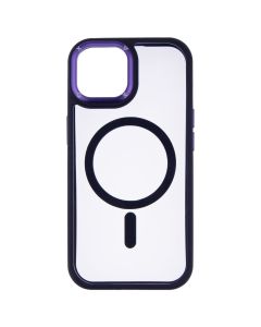 Чохол накладка для iPhone 15 Proove Clear Essence Case MagSafe Фіолетова (Deep Purple)