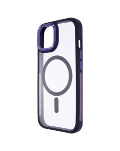 Чохол накладка для iPhone 15 Proove Clear Essence Case MagSafe Фіолетова (Deep Purple)