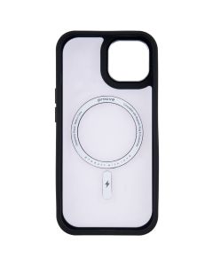 Чохол накладка для iPhone 15 Proove Clear Essence Case MagSafe Чорна (Black)