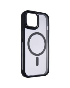 Чохол накладка для iPhone 15 Proove Clear Essence Case MagSafe Чорна (Black)