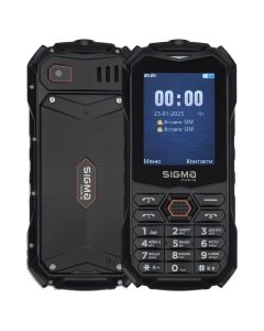 Мобільний телефон Sigma X-treme PV68 Black Orange