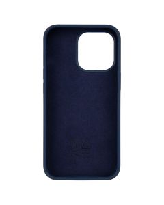 Чохол накладка для iPhone 13 Pro Silicone MakeFuture Синя (Navy Blue)